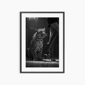 Cheetah Print, Photography Print, Leopard Print, Fashion Poster, Fine Art Print, Black and White Print, Museum Quaility Wall Art