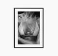 Sun Kissed Tan Lines, Photography Prints, Fashion Wall Art, Fashion Print, Black and White Wall Art, Museum Quality Photography Poster