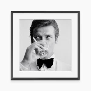 Brad Pitt, impresiones fotográficas, póster de Brad Pitt, arte mural en blanco y negro, póster de caballero, impresión de moda, póster fotográfico de calidad de museo