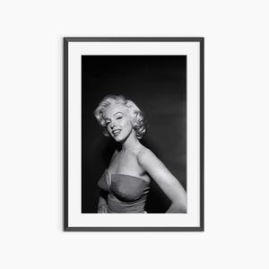 Marilyn Monroe, impressões fotográficas, impressão de Marilyn Monroe, pôster retrô, arte de parede em preto e branco, pôster fotográfico com qualidade de museu