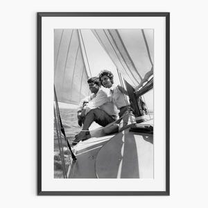 Jacqueline Kennedy, John F. Kennedy, impresiones fotográficas, impresiones de John F. Kennedy, arte mural en blanco y negro, póster fotográfico de calidad de museo