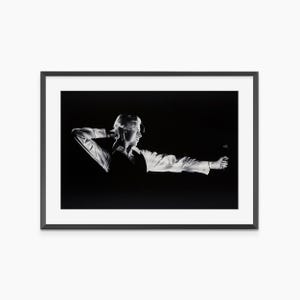 Poster di David Bowie, stampe fotografiche, David Bowie, poster retrò, arte murale in bianco e nero, stampa retrò, poster fotografico di qualità museale