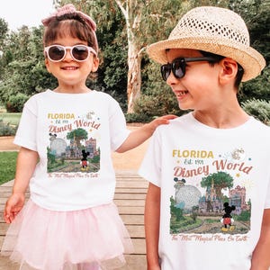 2026 Disneyworld Florida-skjorta, Disneyworld est. 1971-skjorta, Musse Pigg och vänner-skjorta, Disney-semester-tröja för par, Walt Disney World-fantröjor bild 5