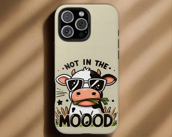 Funny Animal Phone Case, Aesthetic Text Cover, Unique Phone Case, Tough Case, iPhone 17 Pro Max, 15,14,13,12,XS & Samsung S25,S24, Pixel 9,8