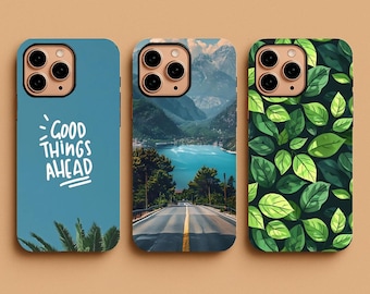 Natural Phone Case, Aesthetic Gift Cover, Gift For Her & Him,  Unique Tough Case, iPhone 17 Pro Max,15,14,13,12, Samsung S25,S24, Pixel 9