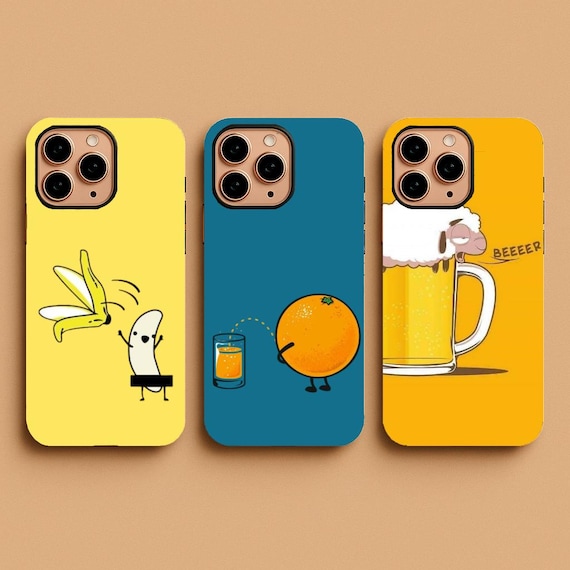 Funny Phone Case, Aesthetic Cover for iPhone 17 Pro Max, 15 Plus, 14, 13, 12, 11, XS & Samsung S25, S24, S23, S22, S21, Pixel 9 Pro, 8