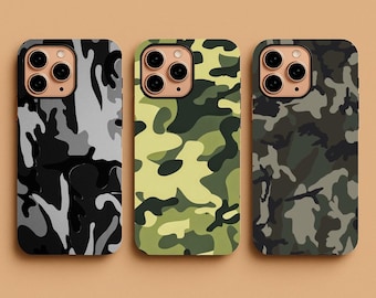 Army Camo Phone Case , Iphone Cover, Samsung & Pixel • Black November Deal