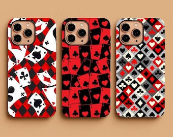 Playing Card Phone Case: Poker Theme iPhone & Samsung Cover