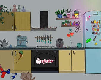 CUSTOM KITCHEN Scene - Its Amour