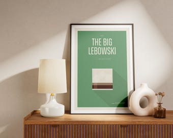 The Big Lebowski Poster Print: Matte Finish Movie Wall Art