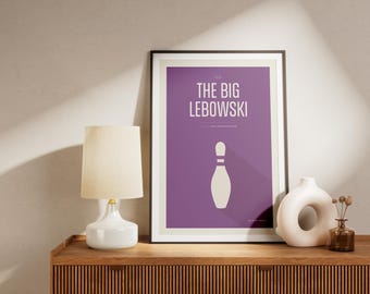 The Big Lebowski Poster Print: Movie Room Decor
