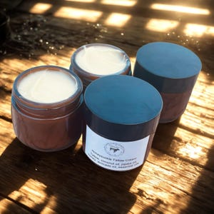 Whipped Tallow Face Cream for Sensitive or Dry Skin| Natural Moisturizer | Handmade Paleo Skincare Balm