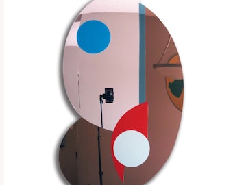 Modern Mirror Wall Decor/ Modern Acrylic Art