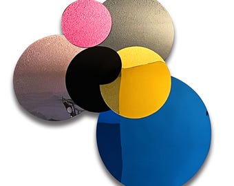 Acrylic mirror wall decor/ contemporary wall art/ handmade