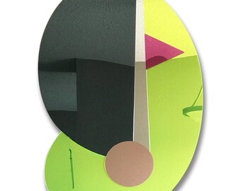 Acrylic mirror wall decor/ contemporary wall art/ handmade