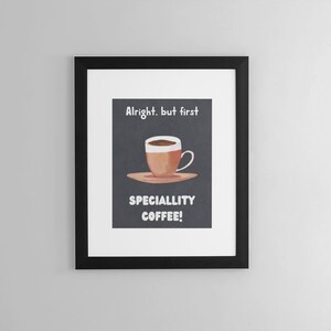 Poster de café de especialidad,retro,cartel de bebida,carteles de café bistró,decoración de cocina,espresso,arte de pared de cocina moderna