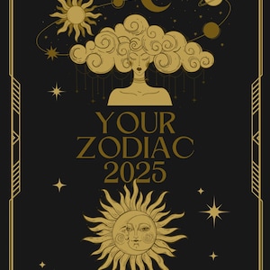 2025 Zodiac Guide: Astrology and Horoscopes for All 12 Signs Personality, Love Life, Finances & Solutions - Gift for Astrology Lovers