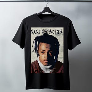 XXXTentacion Tribute T-Shirt – RIP Jahseh Onfroy Graphic Tee – Sad Rap Legend Shirt – Hip Hop Streetwear – X Fan Merch – Unisex Tee