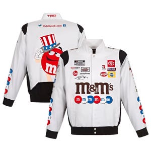 NASCAR Vintage M&M Printed Jacket with free ( Gift Balaclava)