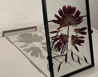 Pressed flower art, pressed flower frame, dried flower art