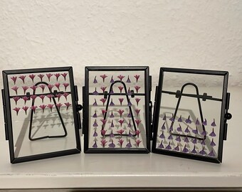 Pressed flower art, pressed flower frame, dried flower art