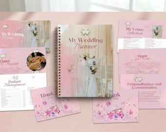 My Wedding Planner: Venue Selection, Budget Management, Tracker Wedding Timeline Checklist Guest List Management, timeline and tasks
