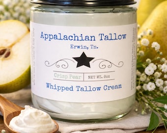 Whipped Tallow  Face/Body Cream - 15 different scents to choose from!