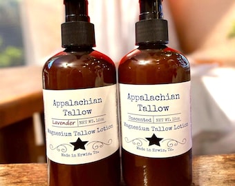 Magnesium Tallow Lotion