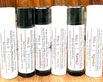 Grassfed Tallow Lip Balm (3)