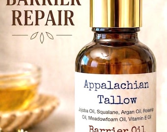 Barrier Facial Oil – Jojoba Squalane Rosehip – Sensitive Skin Moisturizer – Natural Face Oil Serum