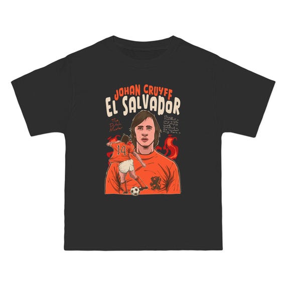Johan Cruyff Netherlands T-shirt – Retro Dutch Legend Graphic Tee