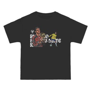 Ricardo Kaká T-Shirt – Oversized Brazil & AC Milan Tee – Retro Football Ballon d’Or Legend Graphic Streetwear