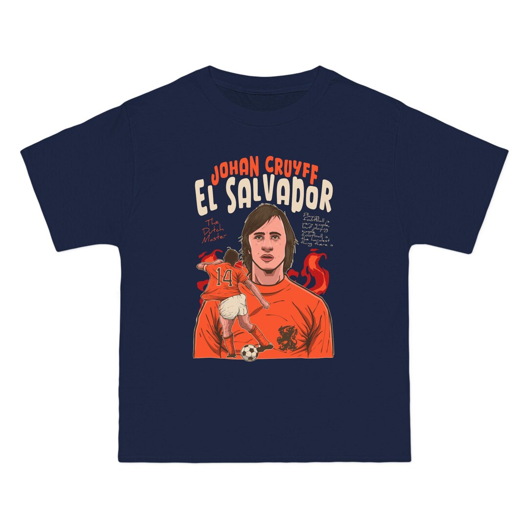 Johan Cruyff Netherlands T-shirt – Retro Dutch Legend Graphic Tee