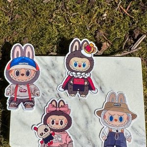 Adorably Feral - Mischief Monsters Vol. 2 Sticker Pack (Labubu Inspired)
