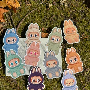 Adorably Feral - Mischief Monsters Vol. 3 Sticker Pack (Labubu Inspired)
