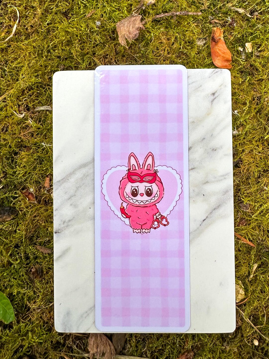 Adorably Feral - Page Gremlin | Smut Reader Labubu Inspired Bookmark - Etsy