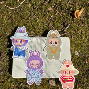 Adorably Feral - Mischief Monsters Vol. 5 Sticker Pack (Labubu Inspired)