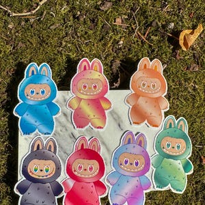 Adorably Feral - Mischief Monsters Vol. 4 Sticker Pack (Labubu Inspired)