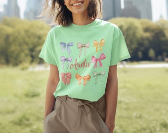 Camiseta de tía, camiseta unisex de estilo suave