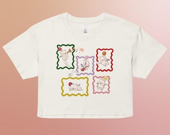 Moogle und Kringel Crop Top