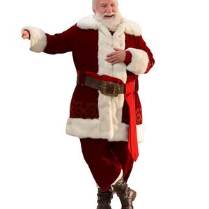 Gants Mère Noël rouges et blancs - accessoires