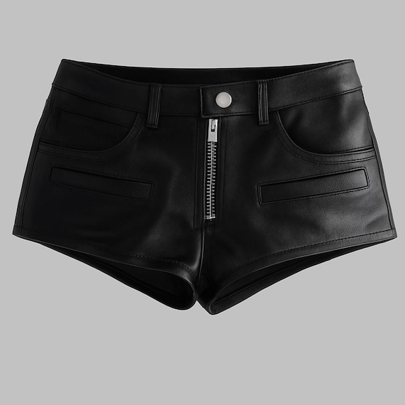 パンツ jentlouis Leather Pocket Shorts jentlouis Leather Pocket Shorts 値下げ可