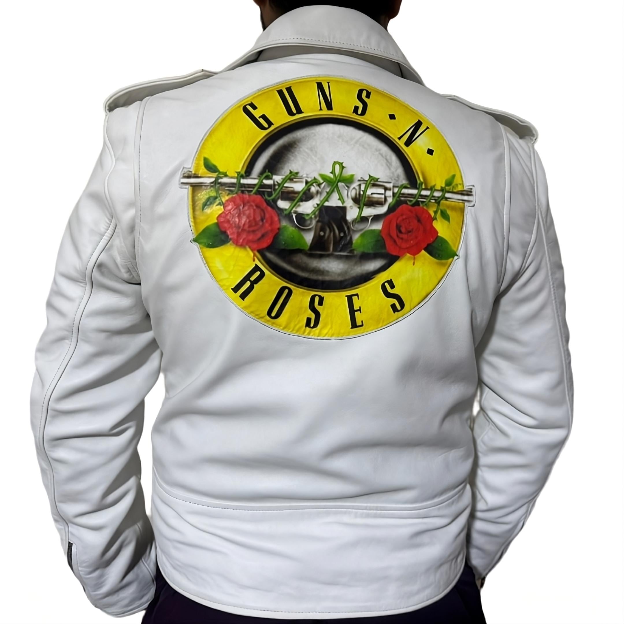 Guns N' Roses ガンズ・アンド・ローゼズ ハンドペイントレザーJKT Guns N´ Roses ガンズ・アンド・ローゼズ ハンドペイントレザーJKT