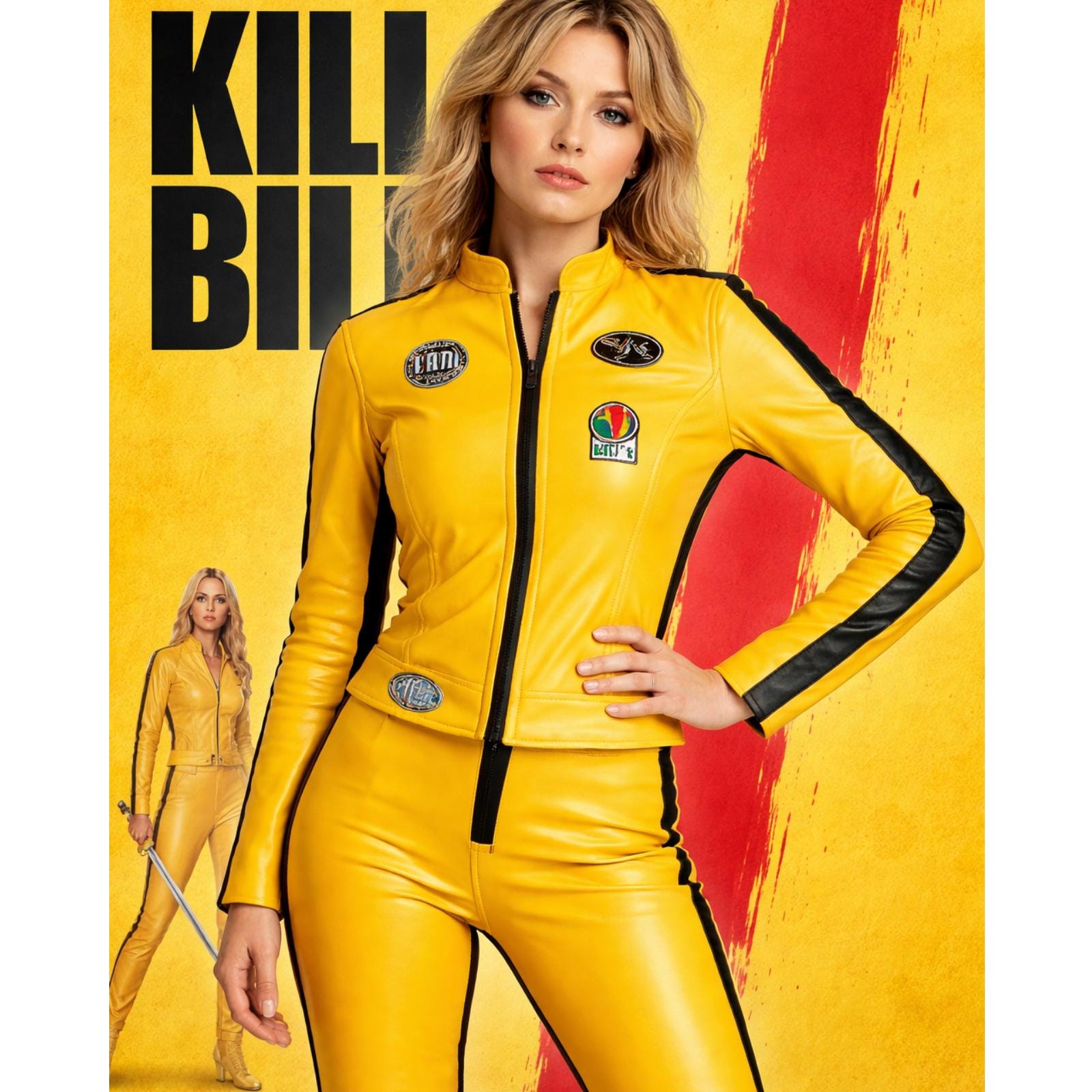 Kill Bill日の丸付ジャケットコスチューム　新品未使用　愛国者　武士道 Kill bill costume - Etsy 日本