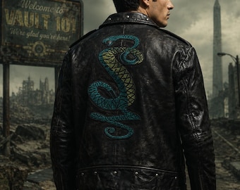 Tunnel Schlangen Regeln Fallout 3 Cosplay Jacke beunruhigt schwarz