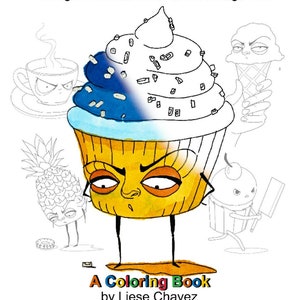 Rage Pages-Adult Coloring Book (30) 8.5x11 in. pages to print and Rage-Color - Printable Instant Download PDF