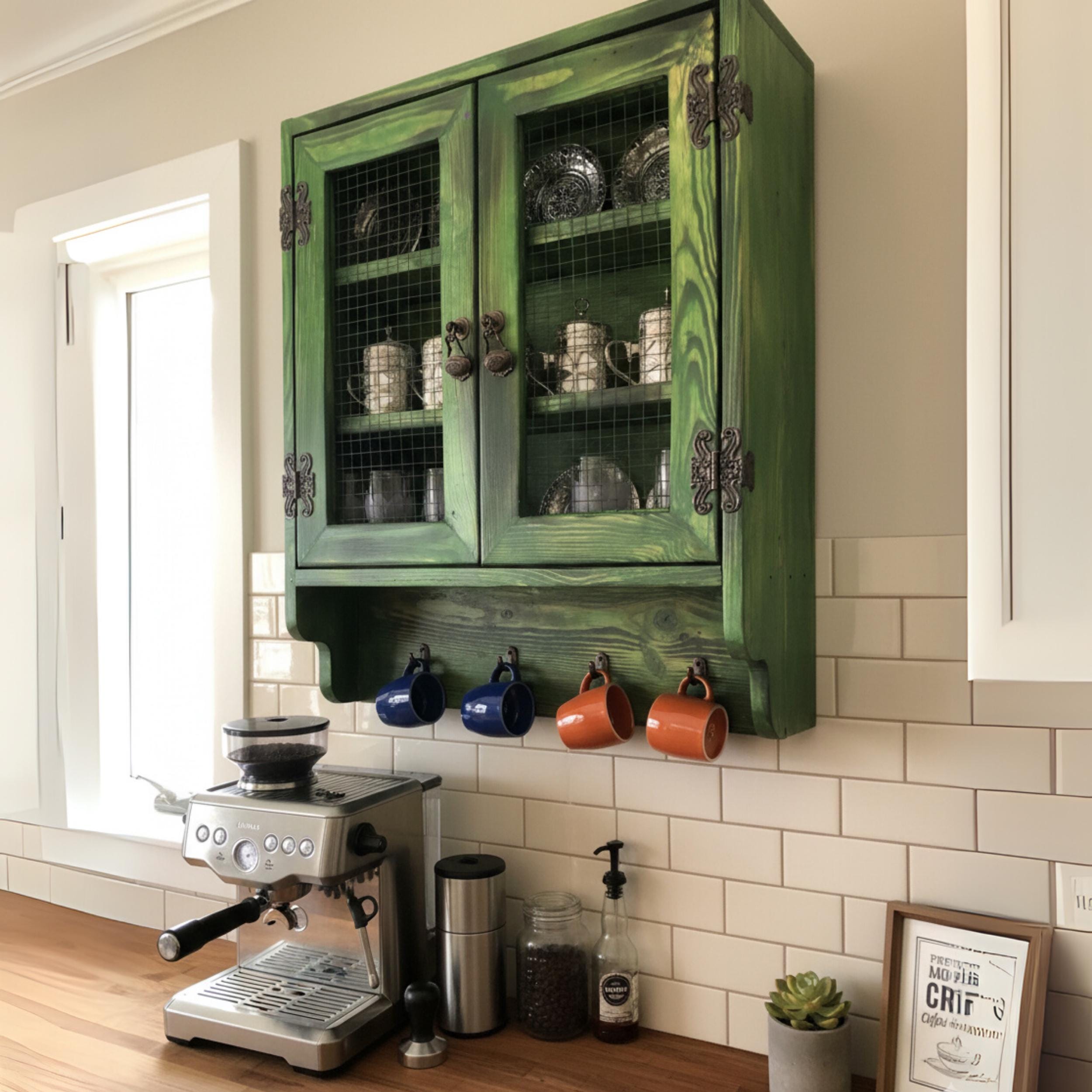 Tea Storage Cabinet Vintage - Etsy