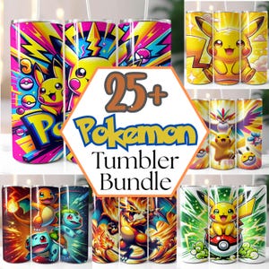 Poke Tumbler Wrap Bundle, 20oz Skinny Tumbler Wrap, 20 oz Tumbler Png Sublimation Design, Digital Instant Download Designs Template File
