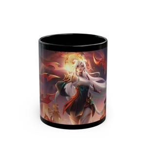 Irelia Mug, League of Legends Fan Gift, Gaming Coffee Cup, Ceramic Tea Mug, Video Game Lover Present, Gaming Enthusiast Mug, Unique Gamer