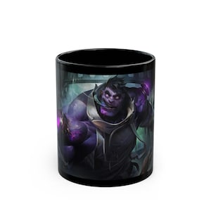 Dr.Mundo Mug, Fantasy Coffee Cup, Gamer Gift, Unique Tea Mug, Halloween Decor